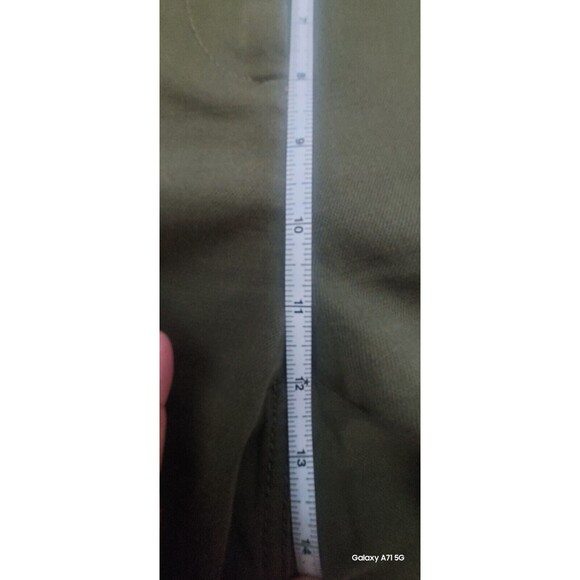 Talbots Super Soft Cargo Pants  Cropped High Rise Relaxed Fit Linen Nwot - Picture 10 of 11